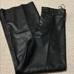 Zara Pleather Pants Size 2